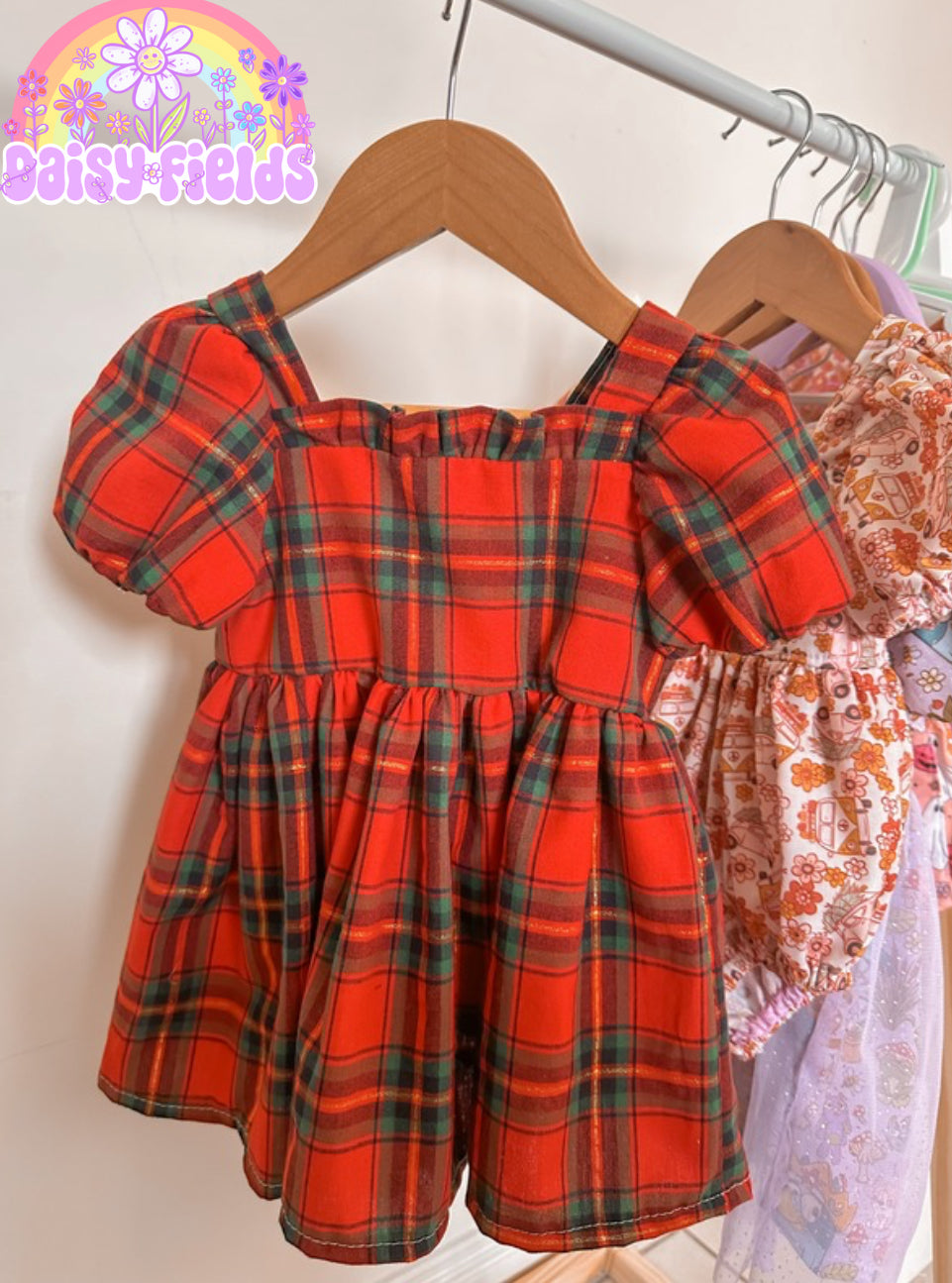 Dress/Romper - Tartan